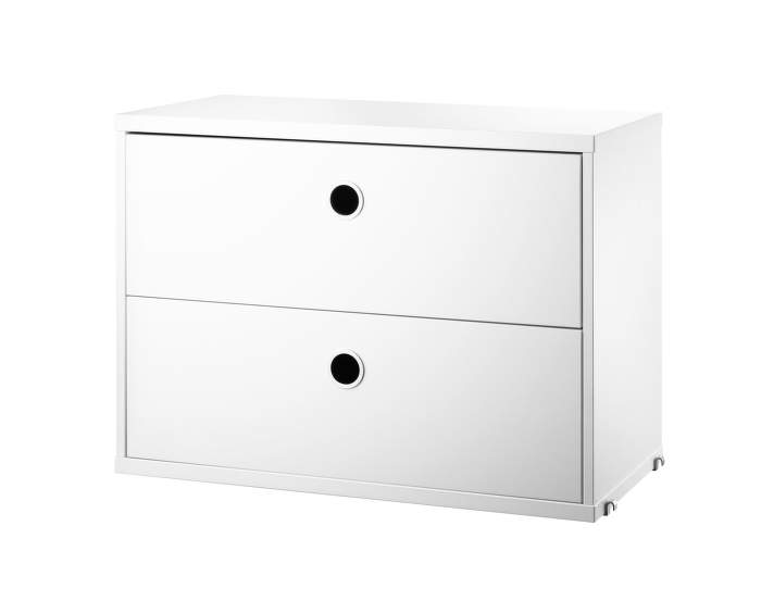 Komoda String Chest With Drawers 58 x 30, white