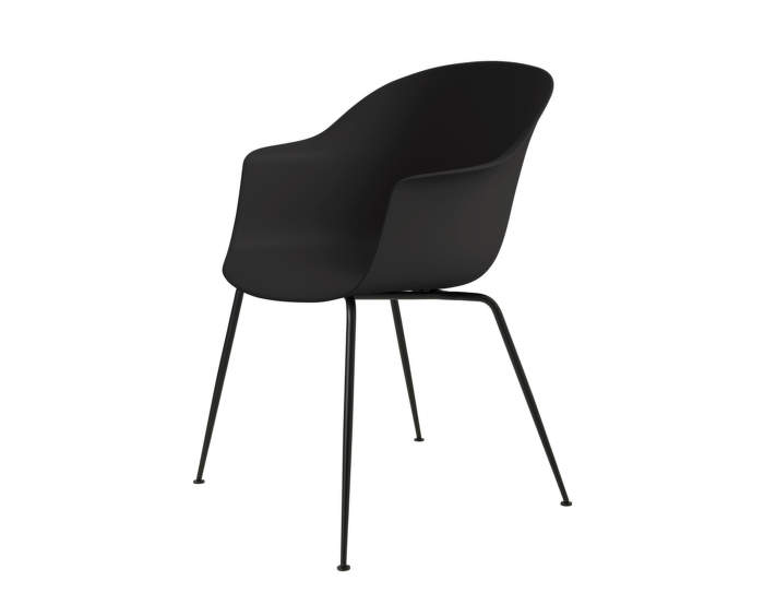 Bat Dining Chair, nečalouněná, black