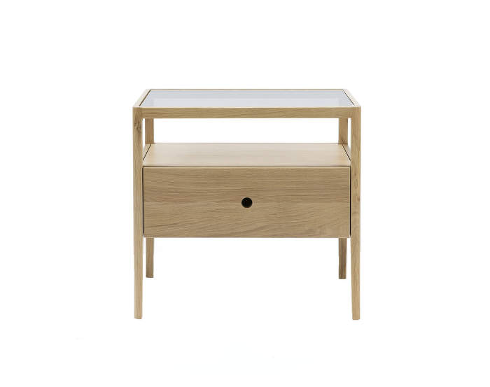 Oak-Spindle-bedside-table