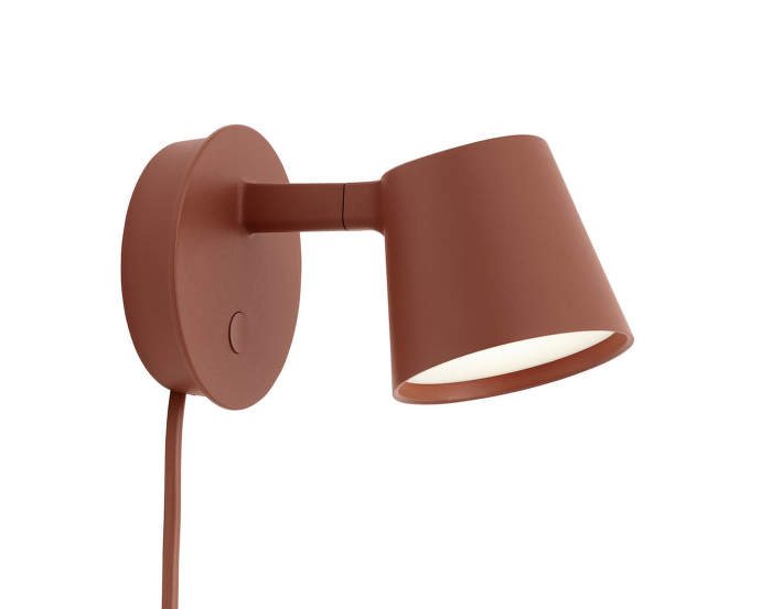 Tip-wall-lamp,-copper-brown