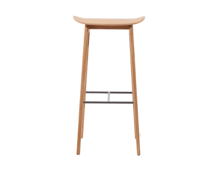 NY11 Bar Stool High, natural oak