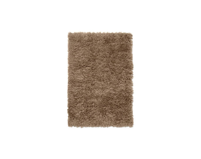 Meadow High Pile Rug, Small, dark beige