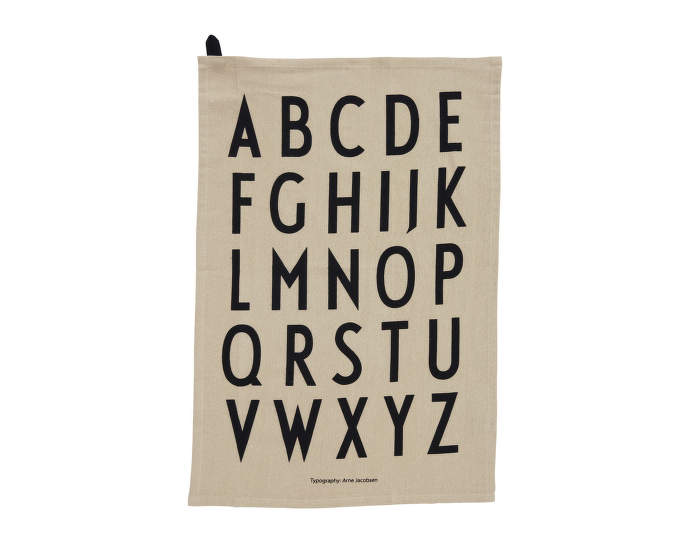 Design Letters Tea Towel