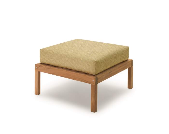 Pouf Virkelyst, honey yellow