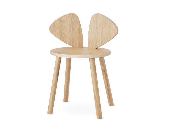 Mouse Chair School, oak