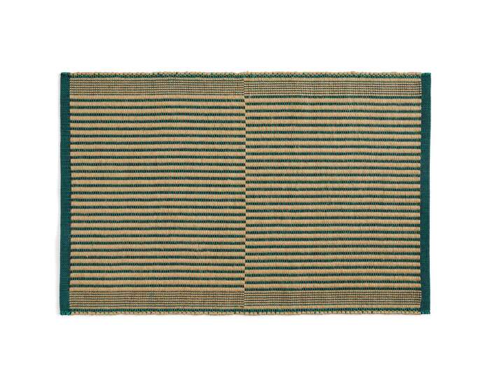 Tapis Mat 60x95, black & green