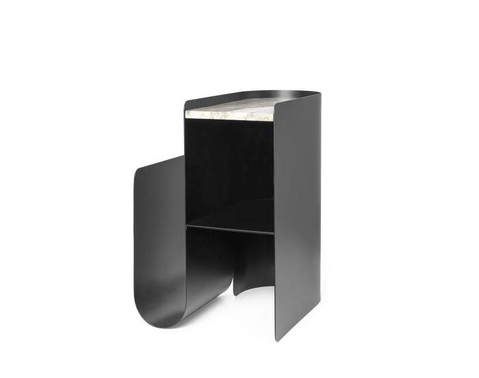 Vault Side Table, black