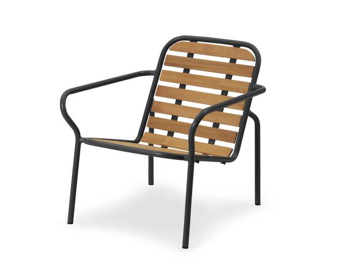 Vig Lounge Chair Robinia, black