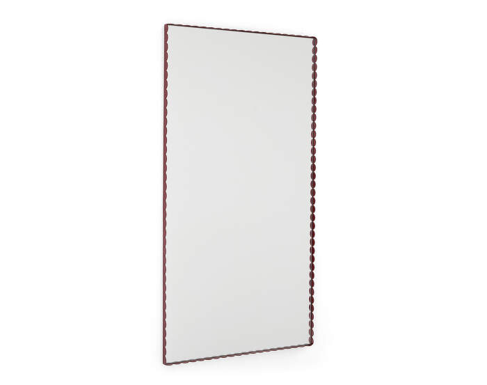 Arcs Mirror Rectangle L, burgundy