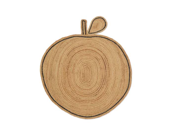 Apple Braided Jute Rug, natural