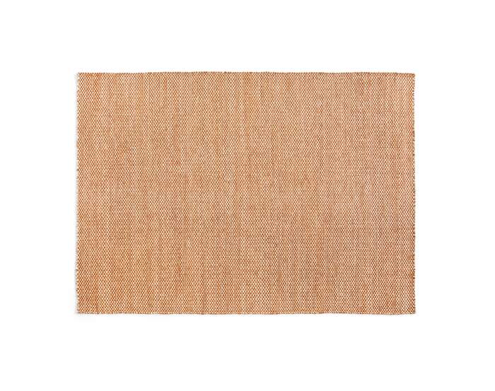 Moiré Kelim Rug 200x140, cinnamon