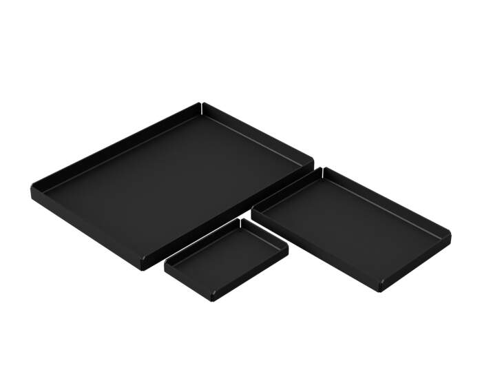 Tray 3-pack, black