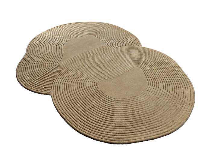 Zen Rug Shaped 180x240, dark beige