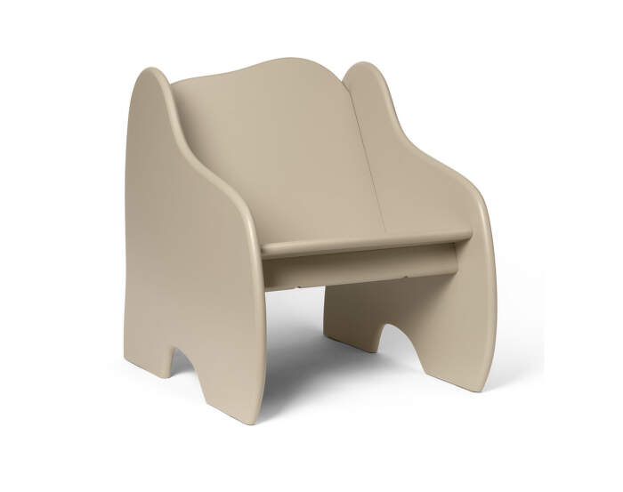 Slope Lounge Chair, cashmere