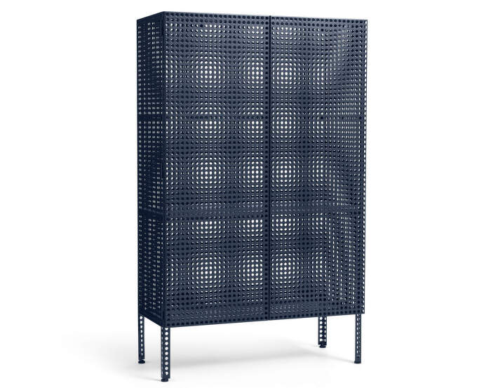 Perforated Cabinet Floor Large, steel blue