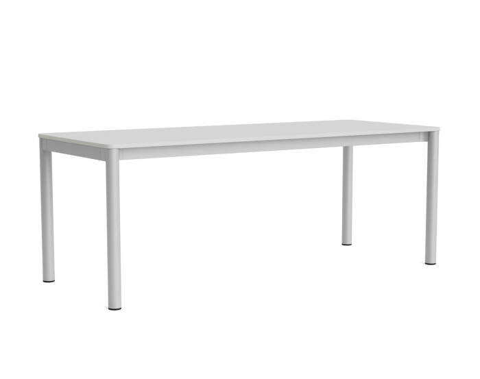 Annex Flush Table 200x80, anonised/cloud grey