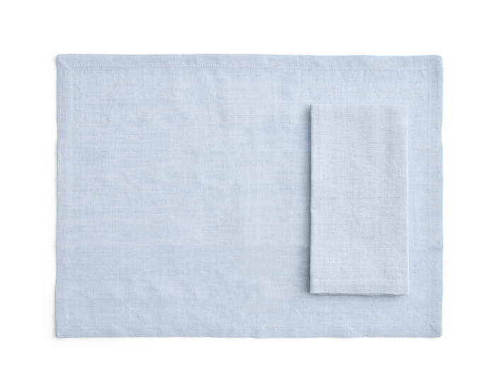 Tavolo Napkin/Placemat, set of 4, soft blue