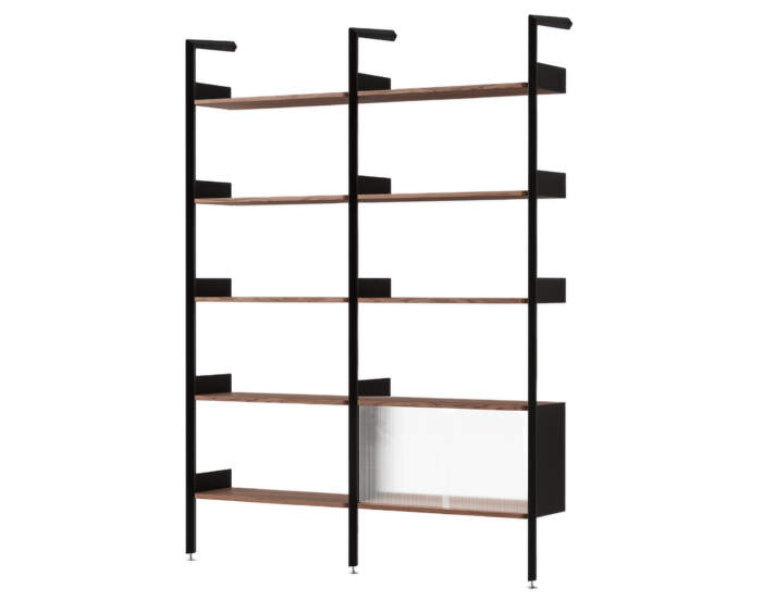 Rombe Configuration C, anthracite/lacquered walnut