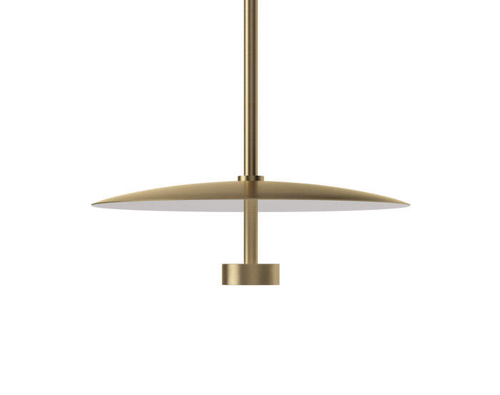Reflection Pendant Lamp Ø24, brass lacquered aluminium