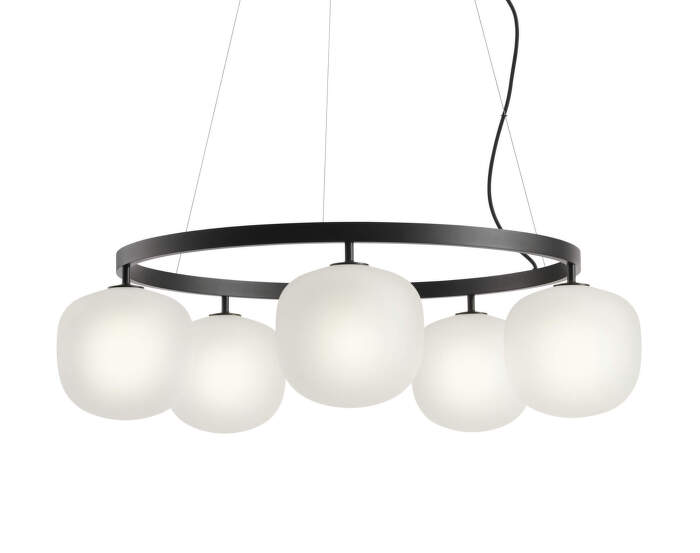 Rime Chandelier, black