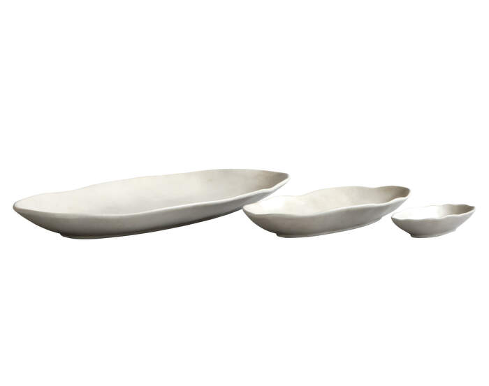 Native Oval Tray Set, birch