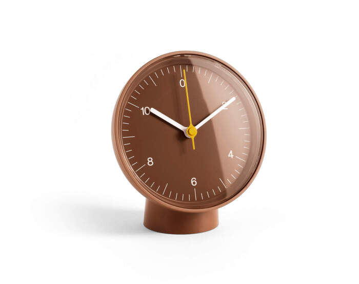 Table Clock, brown
