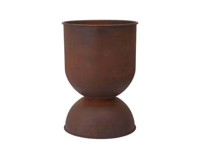 Květináč Hourglass Medium, rust