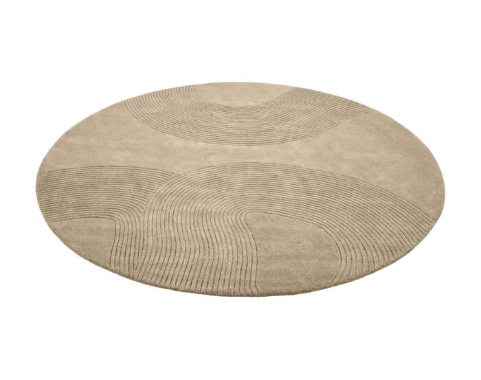 Zen Round Rug Ø200 cm, beige