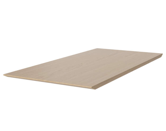 Kuma Dining Table Extension Leaf, white pigmented oiled oak