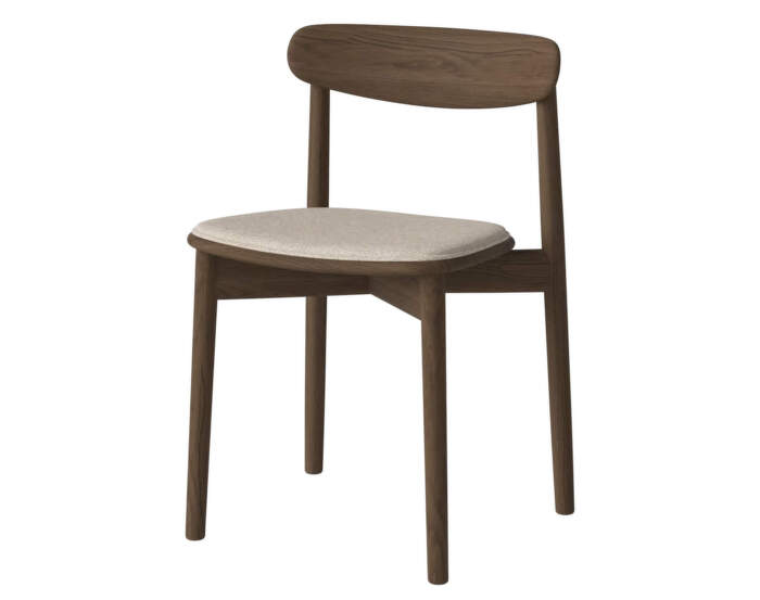 Merge Dining Chair Dark Oak, beige
