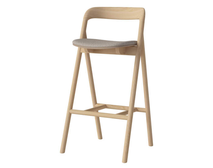 Barová stolička Fenri 75 cm White Oak, sand