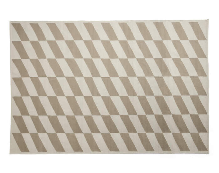 Shift Kelim Rug 200x300, beige