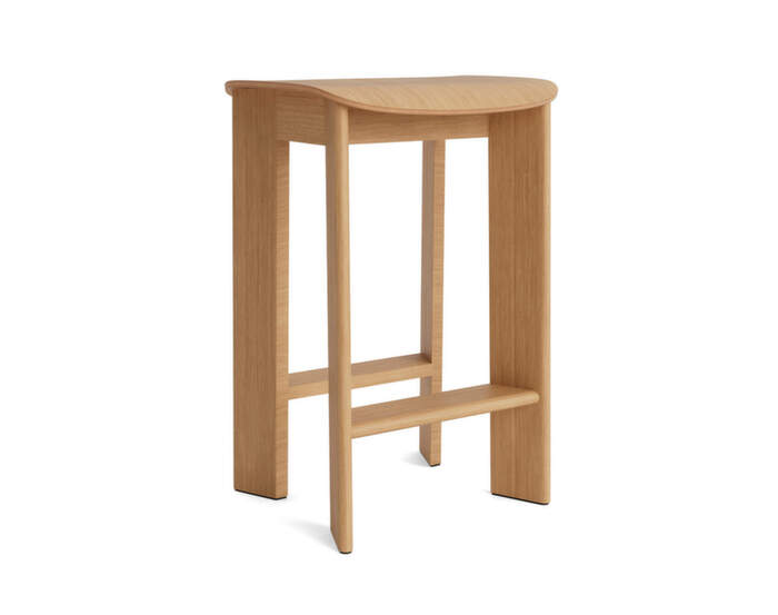 Chisel 30 Bar Stool H65, oiled oak