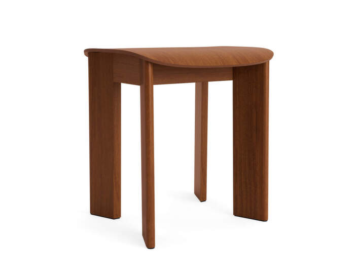Chisel 10 Stool, walnut