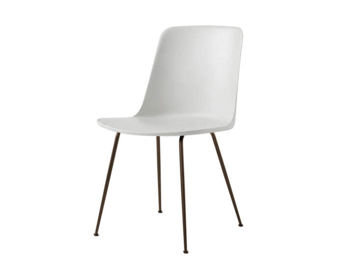 Rely Side Chair HW6, bronzed / oyster