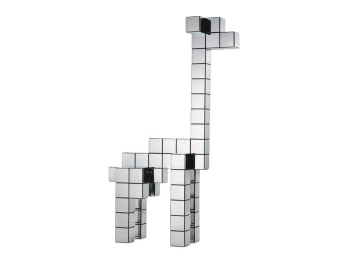 Žirafa Panton Cube, chrome