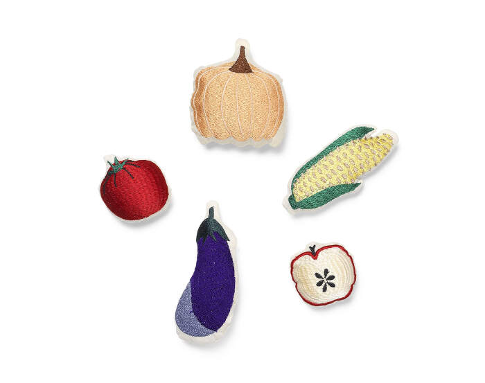 Embroidered Veggies