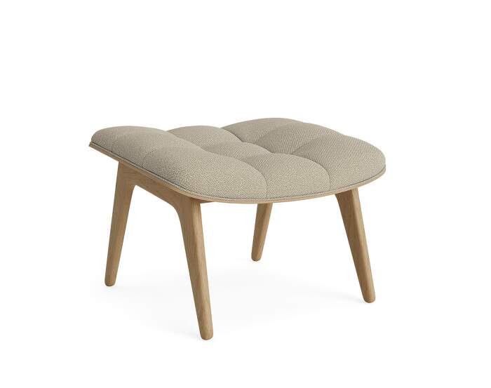 Mammoth Ottoman, natural oak / Hallingdal 220