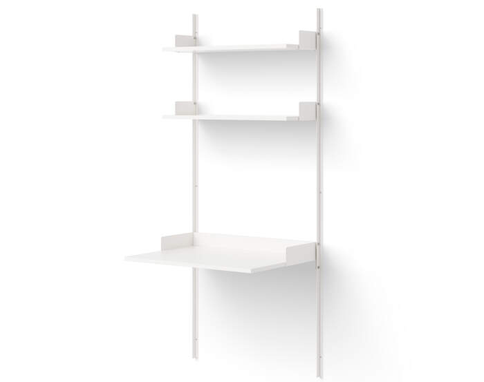 Study Shelf, white/white