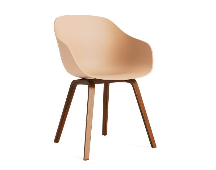 AAC 222 Chair Walnut, pale peach