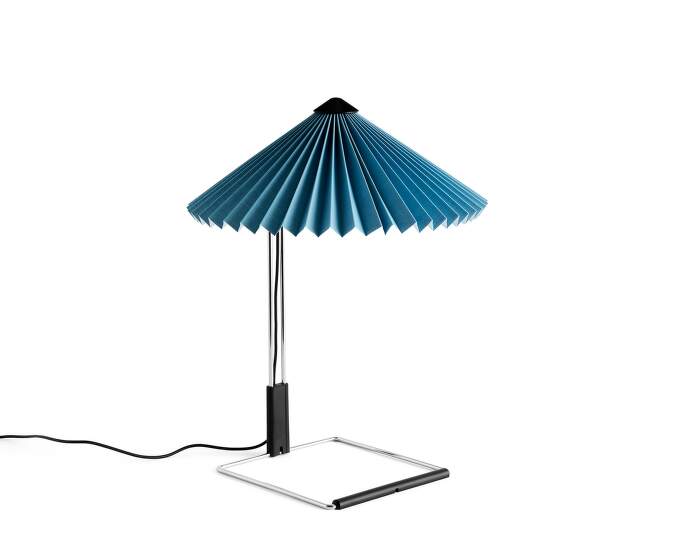 Matin 300 Table Lamp, mirror / placid blue
