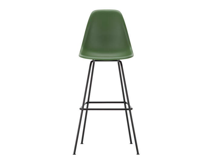 Eames Plastic Bar Stool High, forest