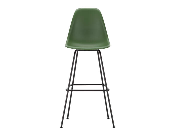 Eames Plastic Bar Stool High, forest