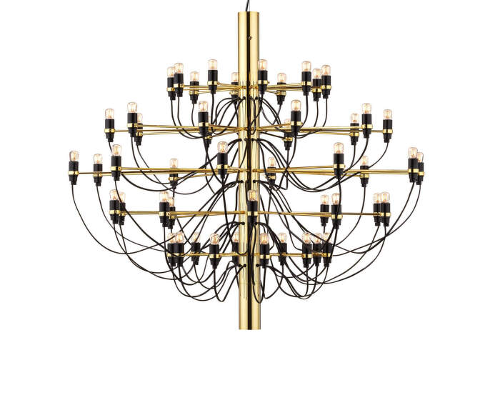 2097/50 Suspension Clear Bulbs, brass