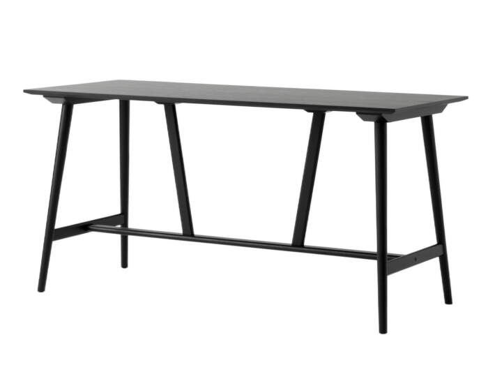 In Between SK26 Counter Table, black lacquered oak