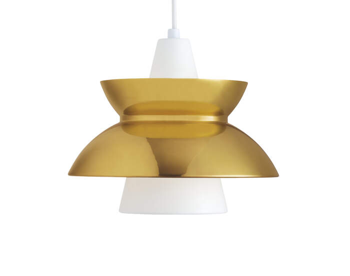 Doo-Wop Pendant Light, brass