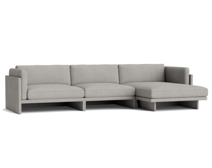 Softy Modular Sofa 4-Seater Chaise Lounge Right, Remix 133