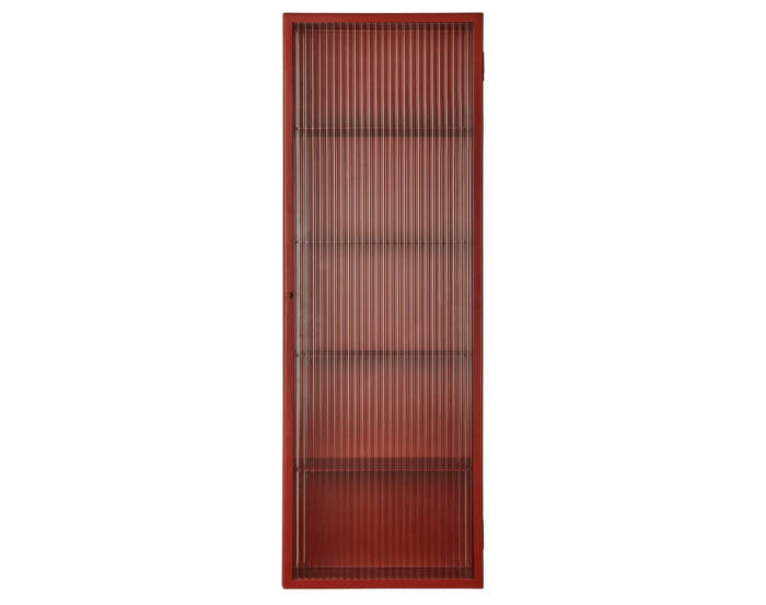 Haze Wall Cabinet, oxide red
