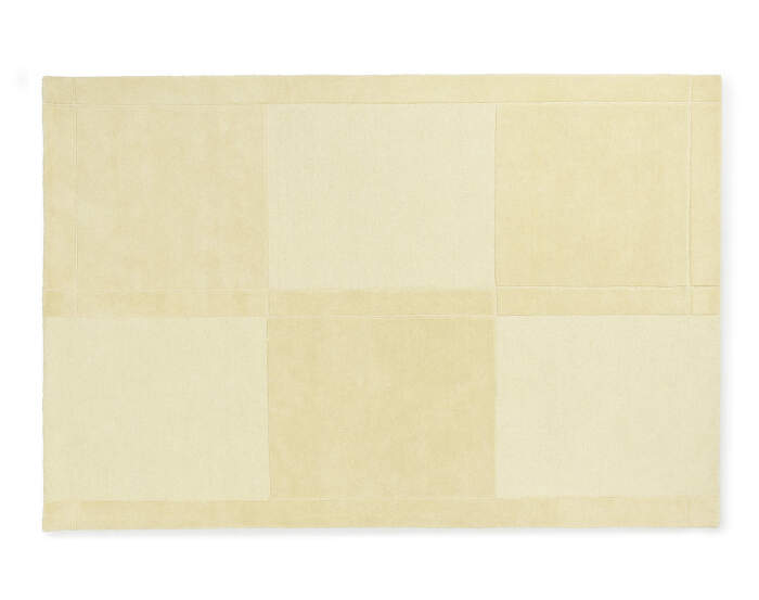 Level Rug 200x300, light yellow