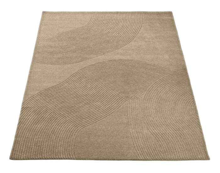 Zen Rug Rectangular 250x350, dark beige